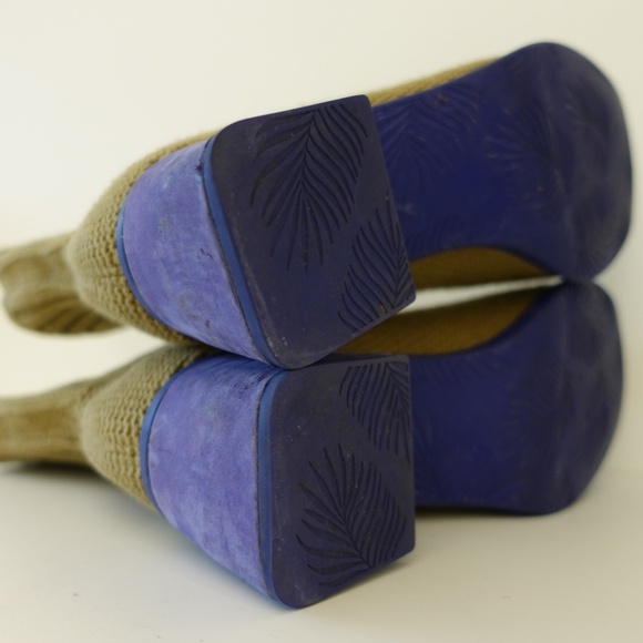 Eckhaus Latta x Camper Knit Ankle Boots Size 38 - Picture 8 of 10